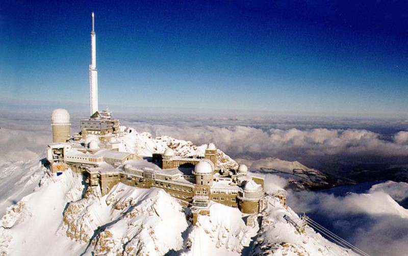 El observatorio del Pic du Midi de Bigorre
